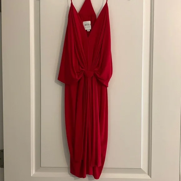 misa red dress Misa and L